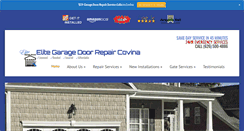 Desktop Screenshot of garagedoorrepaircovina.us