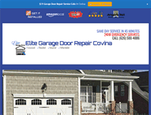 Tablet Screenshot of garagedoorrepaircovina.us